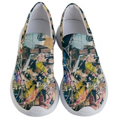 Abstract Art Berlin Women s Lightweight Slip Ons by Modern2018