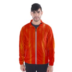 Abstract Orange Wind Breaker (men)