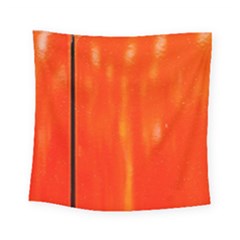 Abstract Orange Square Tapestry (small)