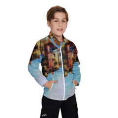 Architecture Art Blue Wind Breaker (kids)