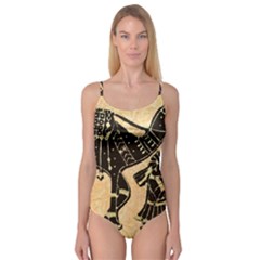 Antique Apparel Art Camisole Leotard  by Modern2018