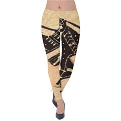 Antique Apparel Art Velvet Leggings by Modern2018