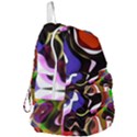 Abstract Full Colour Background Foldable Lightweight Backpack View3