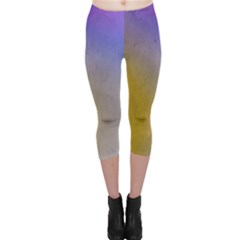 Abstract Smooth Background Capri Leggings  by Modern2018