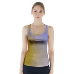 Abstract Smooth Background Racer Back Sports Top by Modern2018