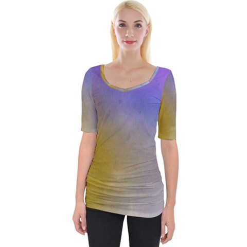 Abstract Smooth Background Wide Neckline Tee by Modern2018