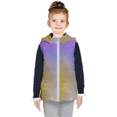 Abstract Smooth Background Kid s Hooded Puffer Vest by Modern2018