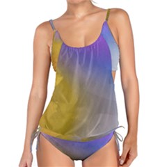 Abstract Smooth Background Tankini Set by Modern2018