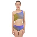 Abstract Smooth Background Spliced Up Swimsuit View1