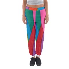 Abstract Background Colrful Women s Jogger Sweatpants by Modern2018