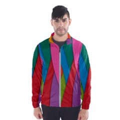 Abstract Background Colrful Wind Breaker (men)