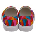 Abstract Background Colrful Men s Canvas Slip Ons View4