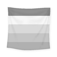 Elegant Shades Of Gray Stripes Pattern Striped Square Tapestry (small) by yoursparklingshop