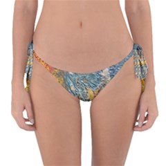 Colorful Abstract Texture  Reversible Bikini Bottom by dflcprints