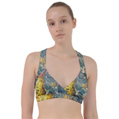 Colorful Abstract Texture  Sweetheart Sports Bra by dflcprints