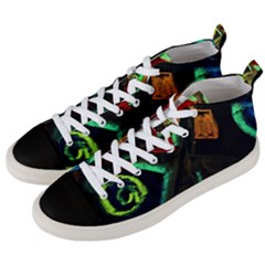 Girls Curiosity 12 Men s Mid-top Canvas Sneakers by bestdesignintheworld