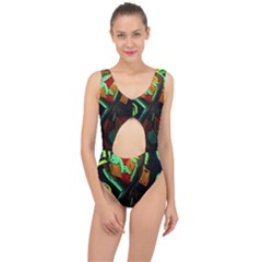 Girls Curiosity 12 Center Cut Out Swimsuit