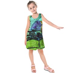 House Will Be Built Kids  Sleeveless Dress by bestdesignintheworld