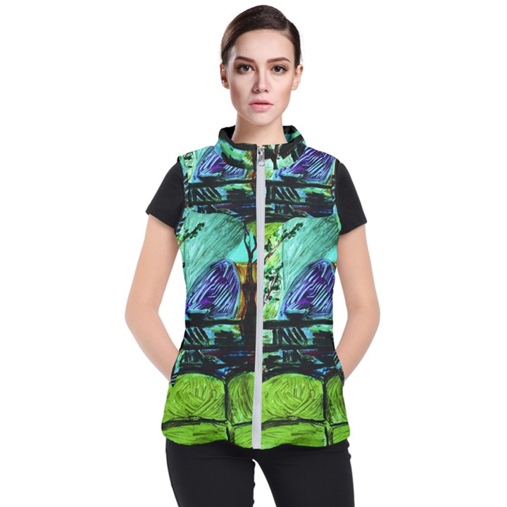 House Will Be Built Women s Puffer Vest