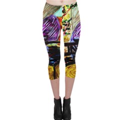 House Will Be Built 6 Capri Leggings  by bestdesignintheworld