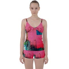 Humidity 12 Tie Front Two Piece Tankini by bestdesignintheworld