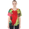 Humidity 9 V-Neck Dolman Drape Top View1