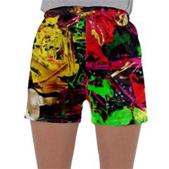 Spooky Attick 1 Sleepwear Shorts by bestdesignintheworld