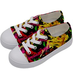 Spooky Attick 1 Kids  Low Top Canvas Sneakers by bestdesignintheworld