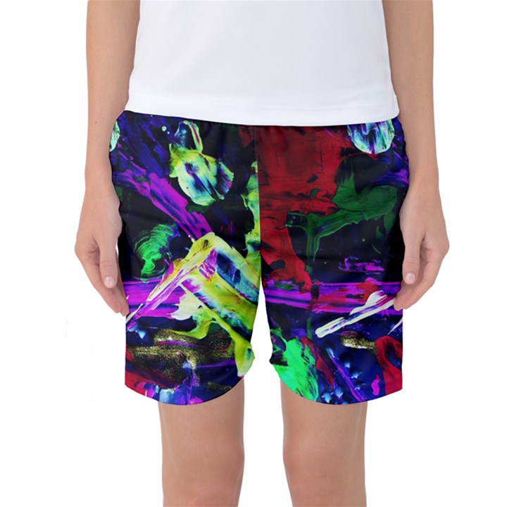 Spooky Attick 5 Women s Basketball Shorts