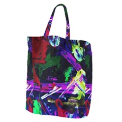 Spooky Attick 5 Giant Grocery Zipper Tote by bestdesignintheworld