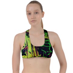 Spooky Attick 6 Criss Cross Racerback Sports Bra by bestdesignintheworld