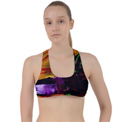 Spooky Attick 7 Criss Cross Racerback Sports Bra by bestdesignintheworld