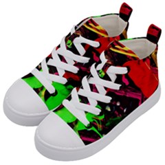 Spooky Attick 8 Kid s Mid-top Canvas Sneakers by bestdesignintheworld