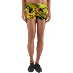 Spooky Attick 9 Yoga Shorts by bestdesignintheworld