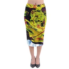 Spooky Attick 9 Midi Pencil Skirt