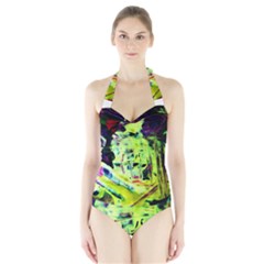 Spooky Attick 10 Halter Swimsuit by bestdesignintheworld