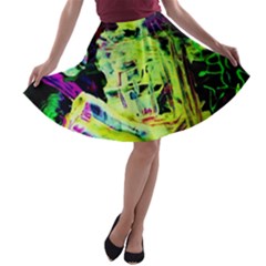 Spooky Attick 10 A-line Skater Skirt by bestdesignintheworld