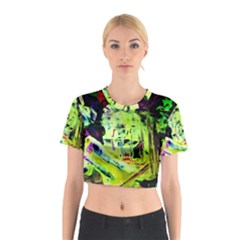 Spooky Attick 10 Cotton Crop Top by bestdesignintheworld