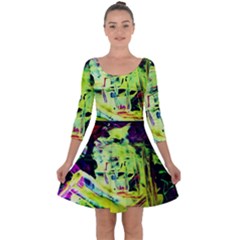 Spooky Attick 10 Quarter Sleeve Skater Dress by bestdesignintheworld