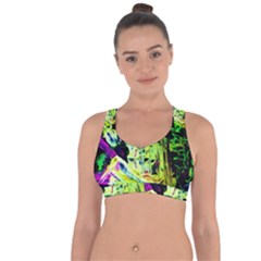 Spooky Attick 10 Cross String Back Sports Bra by bestdesignintheworld