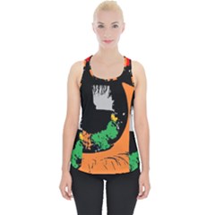 Eyes Makeup Human Drawing Color Piece Up Tank Top by Simbadda