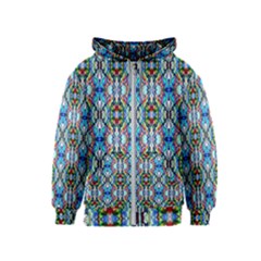 Artwork By Patrick-colorful-34 Kids  Zipper Hoodie by ArtworkByPatrick