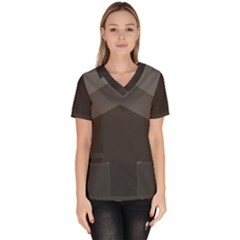 Gray Color Scrub Top by berwies