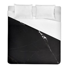 Black Marble Tiles Rock Stone Statues Duvet Cover (full/ Double Size) by Simbadda