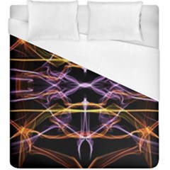 Wallpaper Abstract Art Light Duvet Cover (king Size) by Simbadda