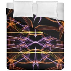 Wallpaper Abstract Art Light Duvet Cover Double Side (california King Size) by Simbadda