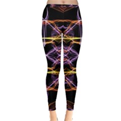 Wallpaper Abstract Art Light Inside Out Leggings by Simbadda