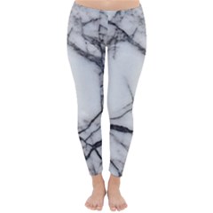 Marble Tiles Rock Stone Statues Classic Winter Leggings by Simbadda