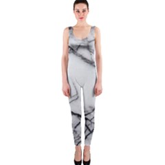 Marble Tiles Rock Stone Statues One Piece Catsuit by Simbadda