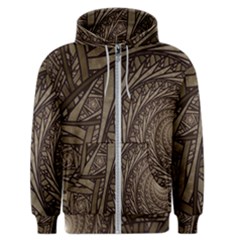 Abstract Pattern Graphics Men s Zipper Hoodie by Simbadda